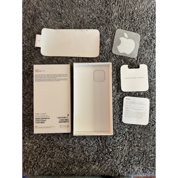 Original Retail Box for Midnight Blue Apple iPhone 13 Empty Box Only with Sticke - Picture 2 of 2